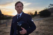 Hugo Weaving as Sergeant Farrat: "All the girls were wearing the corset. Even Sergeant Farrat was wearing the corset."